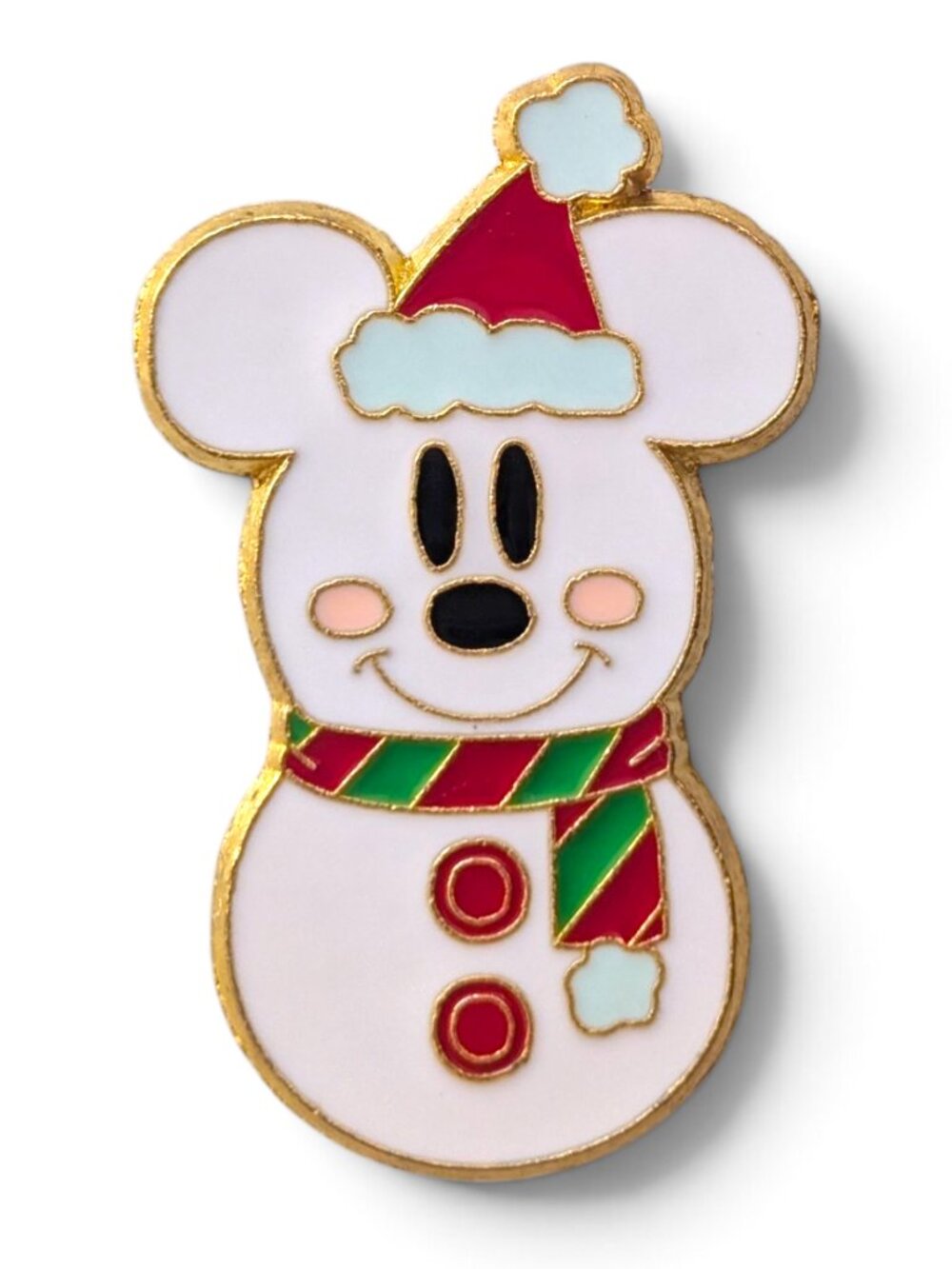 Mickey Mouse Vintage Disney Pin: Snowman